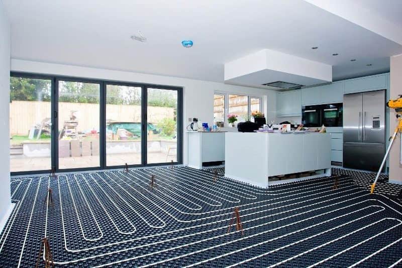 یونولیت شانه تخم‌مرغی گرمایش از کف ؛ طراحی هوشمند برای بهره‌وری حرارتی